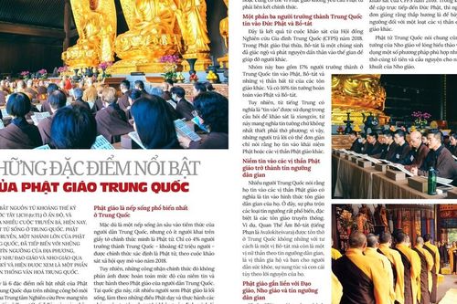 Những đặc điểm nổi bật của Phật giáo Trung Quốc