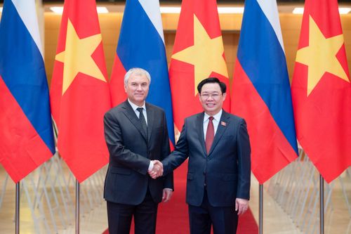 Chủ tịch Duma Quốc gia Quốc hội Liên bang Nga thăm chính thức Việt Nam