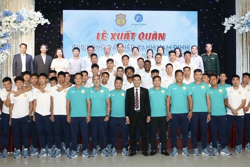 CLB Nam Định tổ chức Lễ xuất quân mùa giải 2023-2024