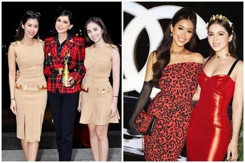 Cặp chị em dâu tương lai chuẩn rich kid, ăn mặc 'nức mùi tiền'