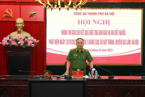 Công an Hà Nội thông tin vụ án giết người, phi tang xác trên sông Hồng