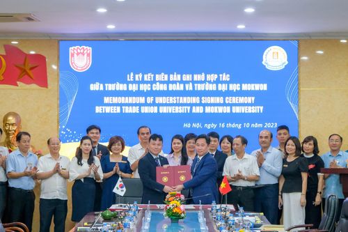 Trường ĐH Công đoàn hợp tác trao đổi sinh viên với Hàn Quốc
