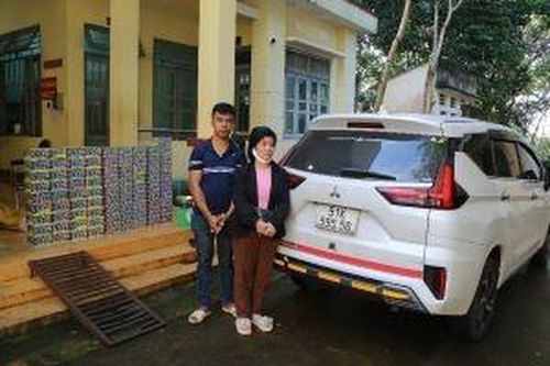 Bình Phước: Tạm giữ 2 đối tượng vận chuyển gần 1,3 tạ pháo lậu