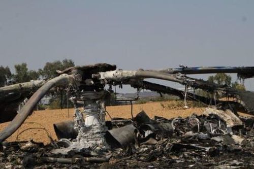 Xuất hiện hình ảnh trực thăng của không quân Israel bị lực lượng Hamas bắn hạ
