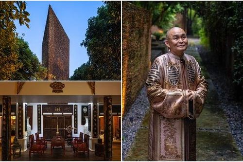 Khám phá kiến trúc xây từ 5 triệu viên ngói cổ của 'Vua hài đất Bắc' Xuân Hinh