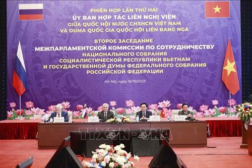 Thông cáo kết quả Phiên họp lần thứ hai Ủy ban hợp tác liên nghị viện Việt Nam - LB Nga