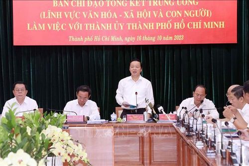 Khảo sát kết quả 40 năm phát triển văn hóa - xã hội và con người tại TP Hồ Chí Minh