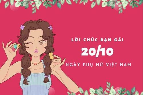 Lời chúc ngày Phụ nữ Việt Nam 20/10 ngọt xỉu dành tặng người yêu
