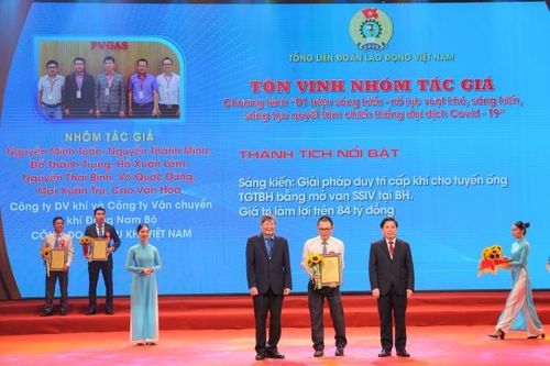 Chung sức đồng lòng, DVK và KĐN được khen thưởng tại lễ tôn vinh '1 triệu sáng kiến'