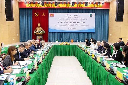 Khai mạc Kỳ họp lần thứ 12 Ủy ban Liên Chính phủ Việt Nam – Algeria