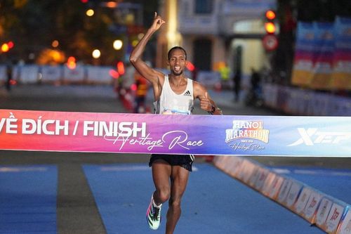 VĐV từng dự Olympic vô địch giải Marathon quốc tế Di sản Hà Nội 2023