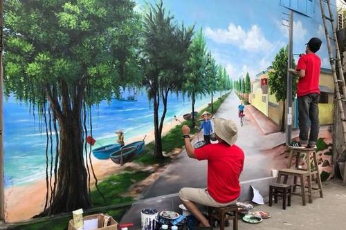 Người biến những bức tường vô tri thành các tác phẩm nghệ thuật thu hút khách du lịch cho địa phương