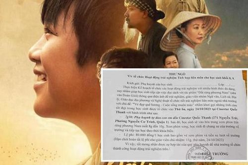 TP Hồ Chí Minh: Nhiều trường ngừng đưa học sinh đi xem phim 'Đất rừng Phương Nam'