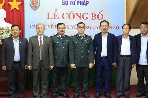 Bộ Tư pháp điều động, bổ nhiệm nhân sự mới