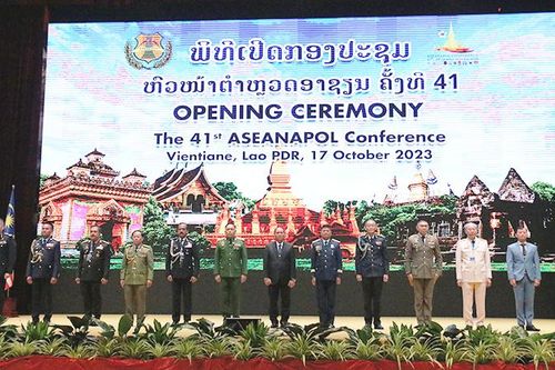 Khai mạc Hội nghị Tư lệnh Cảnh sát ASEAN lần thứ 41