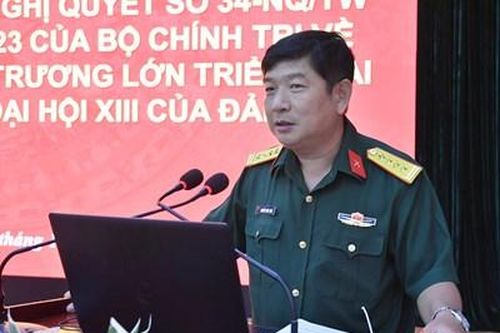 Đảng ủy Quân sự tỉnh An Giang quán triệt các nghị quyết của Bộ Chính trị