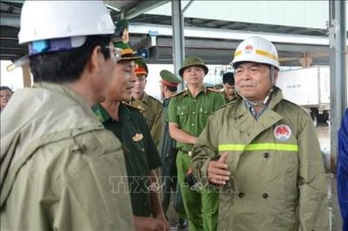 Ban chỉ đạo quốc gia về phòng, chống thiên tai kiểm tra tình hình tại Đà Nẵng