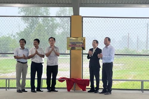 Khánh thành Bể bơi phòng chống đuối nước cho học sinh