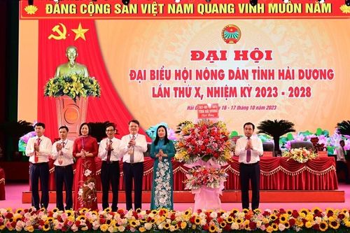 Hải Dương có tân Chủ tịch Hội Nông dân tỉnh khóa X