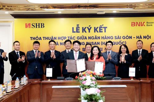 SHB ký kết hợp tác với ngân hàng Busan Hàn Quốc