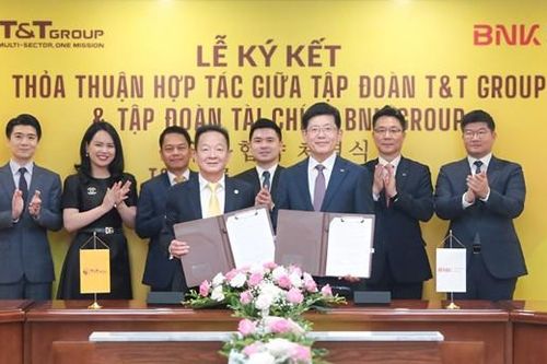T&T Group ký kết hợp tác với tập đoàn tài chính hàng đầu Hàn Quốc