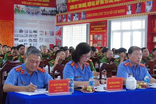 VKSND TP Thủ Đức tổ chức hội nghị chuyên đề về tiếp nhận, giải quyết tố giác, tin báo tội phạm