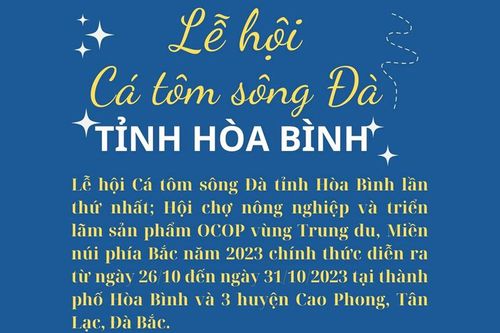 Lễ hội Cá tôm sông Đà