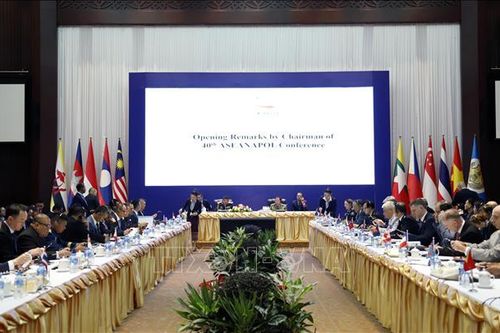 Lực lượng cảnh sát ASEAN tăng cường hợp tác