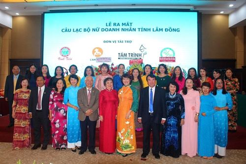 Ra mắt câu lạc bộ nữ doanh nhân tỉnh Lâm Đồng