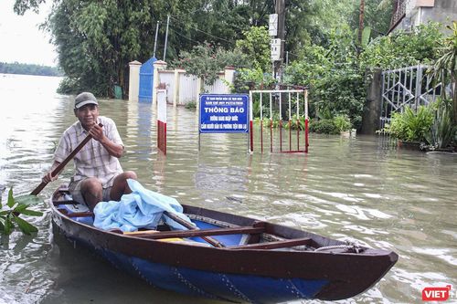 Mưa lớn khiến nhiều khu vực ở Quảng Nam bị ngập nặng