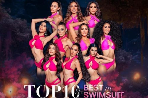 Kết thúc bảng bình chọn Best In Swimsuit, Lê Hoàng Phương đứng đầu
