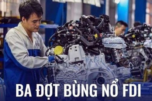 Nhìn lại ba làn sóng FDI vào Việt Nam, thời điểm bùng nổ vốn đăng ký lên tới 64 tỷ USD