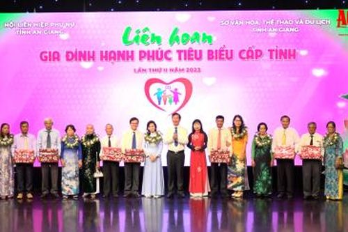 An Giang tổ chức Liên hoan Gia đình hạnh phúc tiêu biểu cấp tỉnh lần thứ II/ 2023