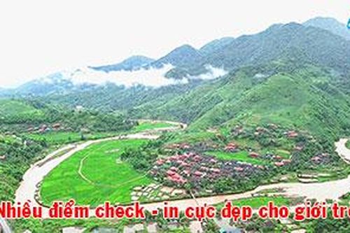 Nhiều điểm 'check - in' cực đẹp cho giới trẻ