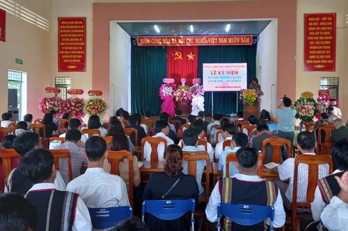 Xã Đak Trôi kỷ niệm 30 năm ngày thành lập