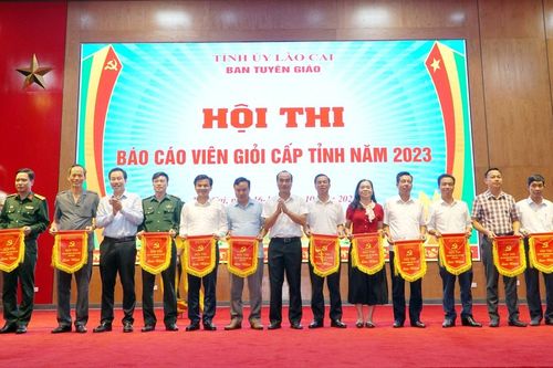 Khai mạc Hội thi báo cáo viên giỏi cấp tỉnh năm 2023