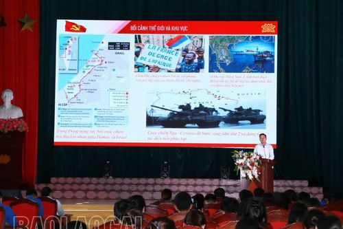 Hơn 400 đoàn viên, thanh niên được bồi dưỡng chuyên đề giáo dục lý tưởng cách mạng, đạo đức, lối sống