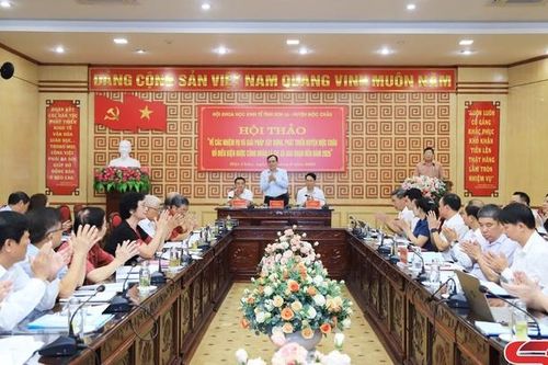 Xây dựng huyện Mộc Châu trở thành thị xã