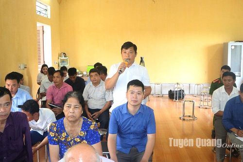 Hàm Yên chú trọng giải quyết kiến nghị của cử tri