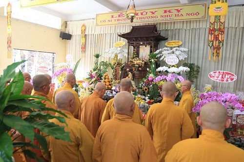 Long An: Tưởng niệm Ni trưởng Thích nữ Như Ngộ - Chứng minh Phân ban Ni giới T.Ư viên tịch