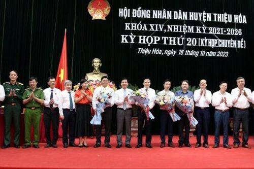 Thiệu Hóa (Thanh Hóa): Tiến hành quy trình bầu bổ sung chức danh Chủ tịch, Phó Chủ tịch UBND huyện