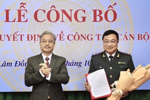 Lâm Đồng: Bổ nhiệm Cục trưởng Cục Thi hành án Dân sự