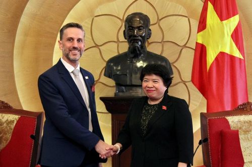 Chủ nhiệm Ủy ban Xã hội Nguyễn Thúy Anh tiếp Trưởng Đại diện Quỹ UNFPA tại Việt Nam