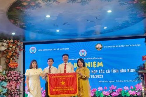 Liên minh HTX tỉnh Hòa Bình là nòng cốt thúc đẩy kinh tế tập thể tỉnh