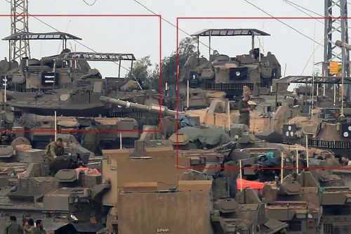 Học hỏi Nga, Israel lắp giáp lồng chống UAV lên xe tăng Merkava