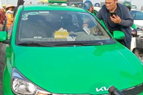 Nghi án chồng sát hại vợ rồi lái xe lên cầu Thanh Trì tự tử