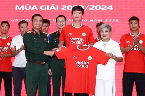 Viettel FC tham vọng đua vô địch V-League 2023/24
