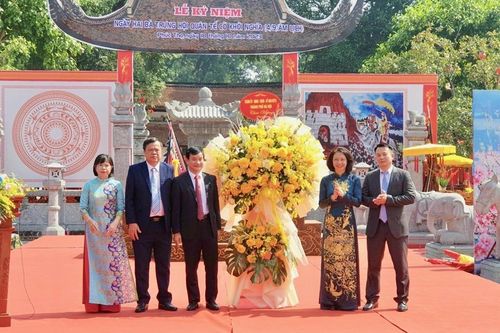 Huyện Phúc Thọ tổ chức lễ kỷ niệm Ngày Hai Bà Trưng tế cờ khởi nghĩa