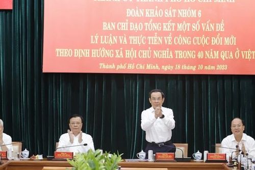 TP Hồ Chí Minh: Nhiều thành tựu sau 40 năm thực hiện đường lối đổi mới