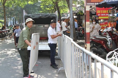 Xử lý trật tự đô thị quanh chung cư CT6 Yên Hòa
